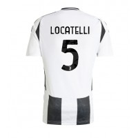 Dres Juventus Manuel Locatelli #5 Domáci 2024-25 Krátky Rukáv